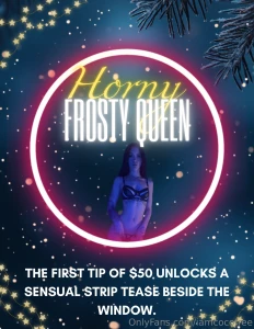 The first tip of 50 unlocks a sensual strip tease beside the window