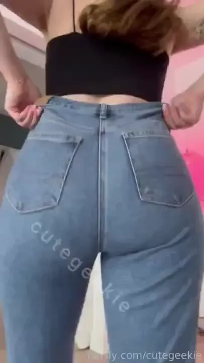 Jeans that fit my butt are always a little loose around my waist jeans 