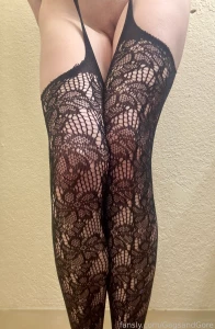 Full body lace is so comfy lace tease pale legs ass bdsm submission part 3