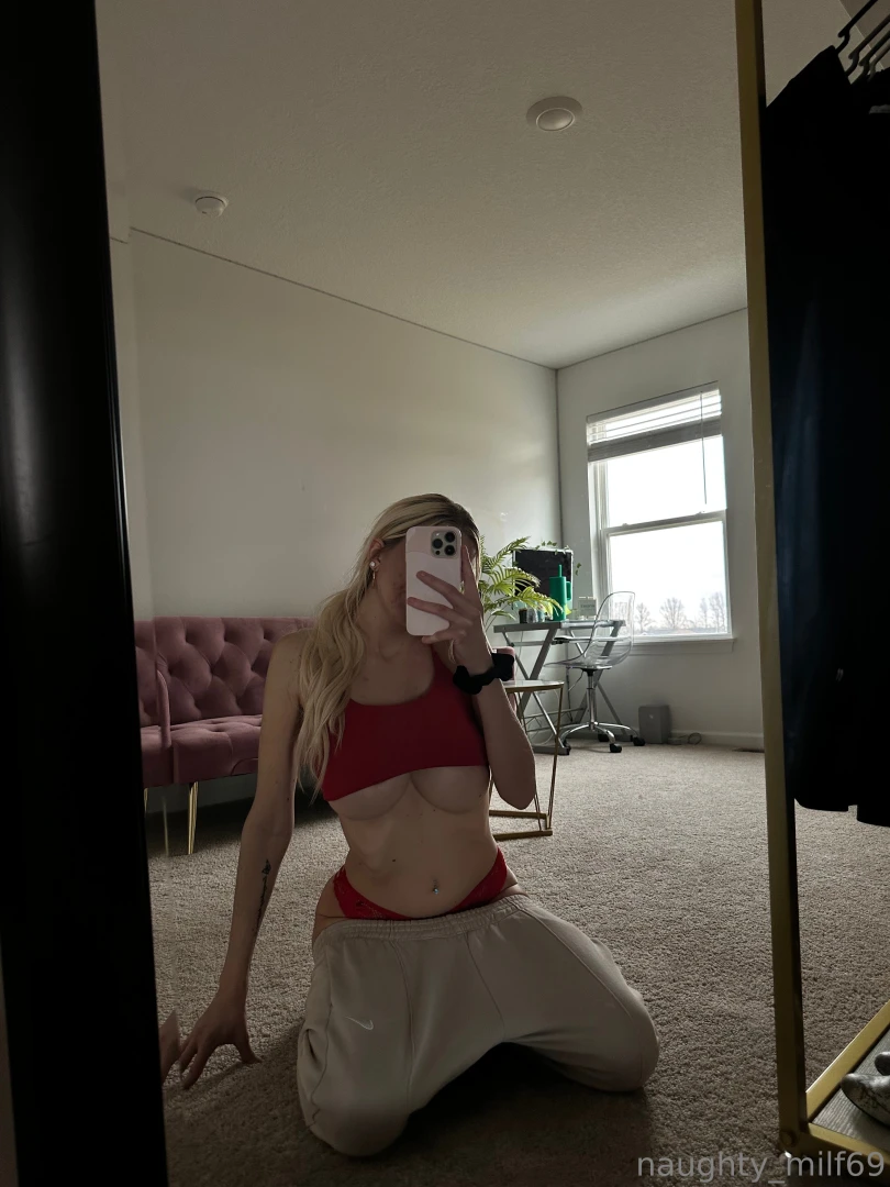 Do you like this sexy red set on me and which picture makes me look part 1 