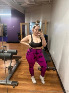 Putting in work at the gym so i can be hotter naked