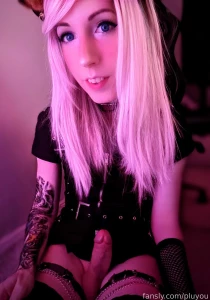 A super cute fan of mine bought me those super fluffy ears and a tail part 3