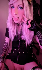 A super cute fan of mine bought me those super fluffy ears and a tail part 1