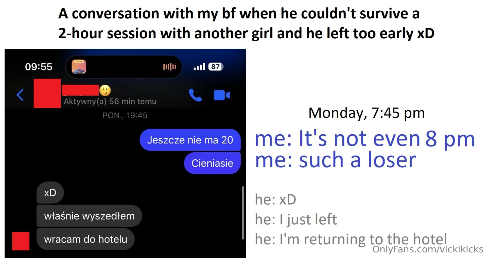 As i wrote recently my bf had a bb session with another girl open 