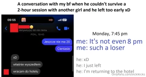 As i wrote recently my bf had a bb session with another girl open