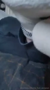 You never thought pulling off a man s socks and sniffing his feet