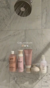 Hot water takes away stress but peace remains inside which is why part 1