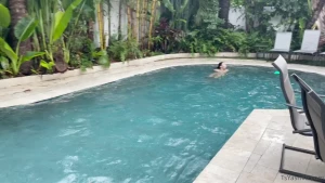 tsyasmin - Woke up and had a nice swim even though it s raining this is a nice 