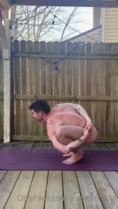 Flamingo pose part 1