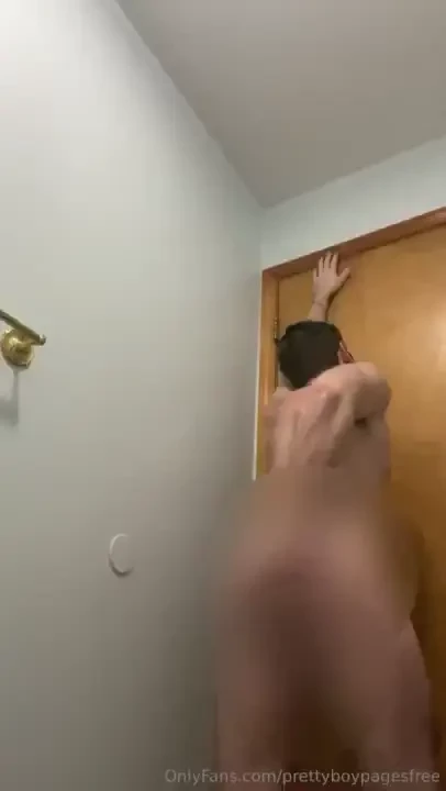 Post gym strip tease with a butt plug in once i m out of my clothes i 