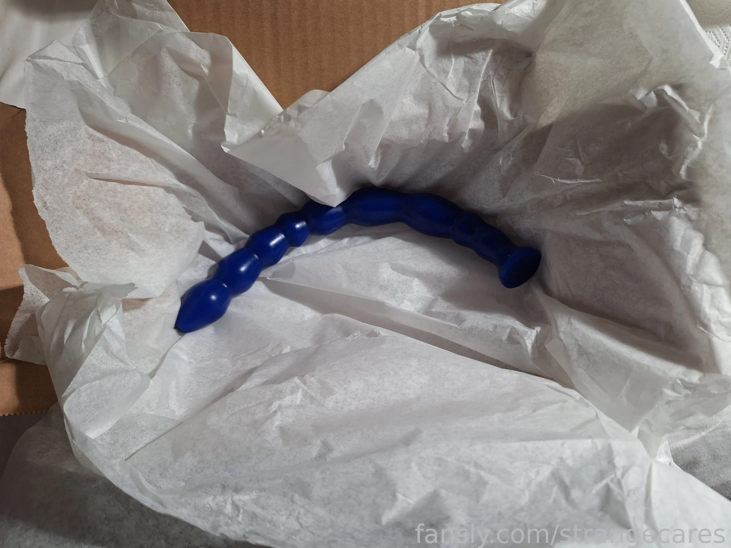 Another new toy i think the bulges will feel so good in my peehole and 