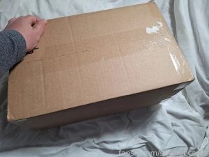 I only ordered one dildo and three plugs why is this box so large have