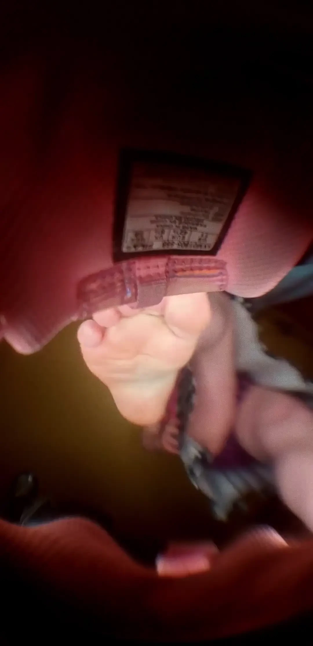 Pov you got tf ed into my insole and i m about to wear you barefoot 