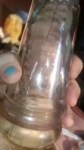 Infinitely small on lakes of lubricant held to the side of a slick