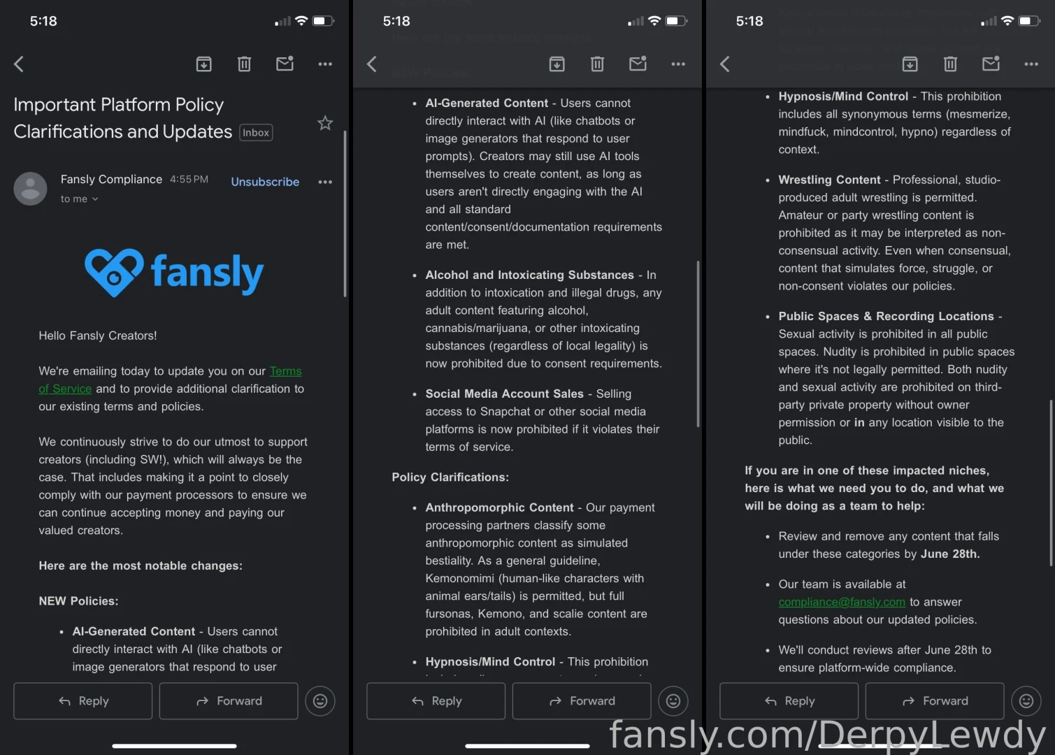 This is truly a dark time for us fansly users why fansly why why shoot 