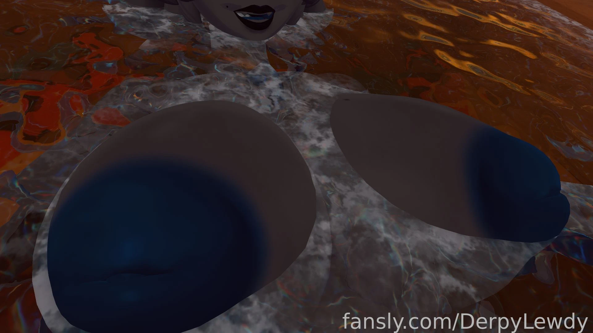 Enjoying your bath with mommy hmm what s that something bumped against part 7 