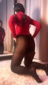 Any pantyhose lovers cosplay pantyhose adawong residentevil thongs