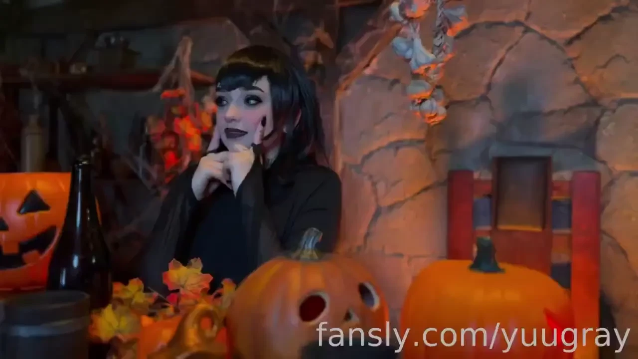 Who s ready for halloween teen egirl brunette altgirl ahegao halloween 