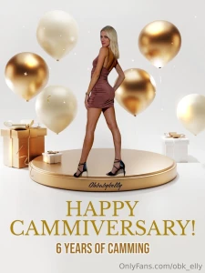 Cammiversary night join my stream cb mfc - ohbabykelly
