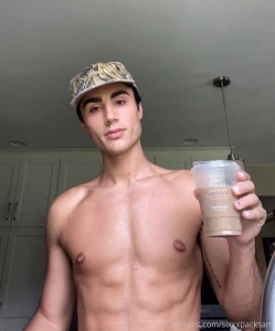 Midday coffee and midday nudes check your messages right fuckin now