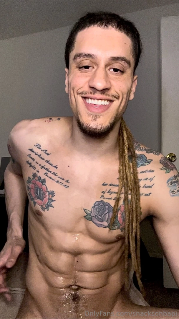 Fresh nut all over my body on a monday for the freak tribe part 4 