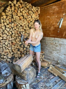 Wood you believe how hot it gets when we get to work part 1