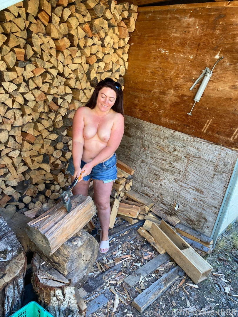 Wood you believe how hot it gets when we get to work 