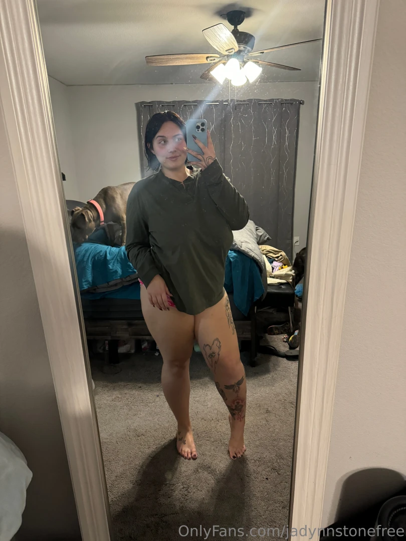 Fresh out the shower front or back 