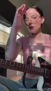 Dig older ladies who play guitar tattoos pierced petite alt tinytits