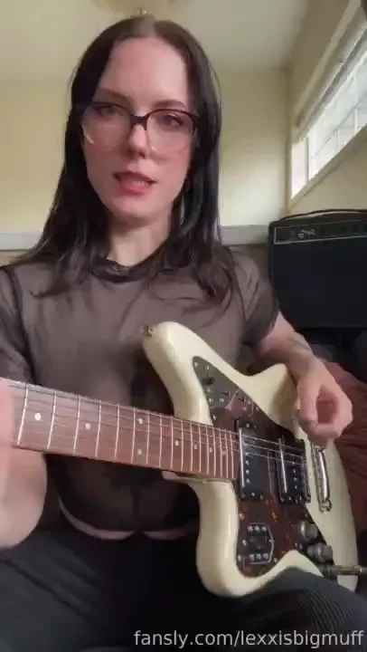 Do you dig this guitar skinny over30 mature natural tattoos pierced 