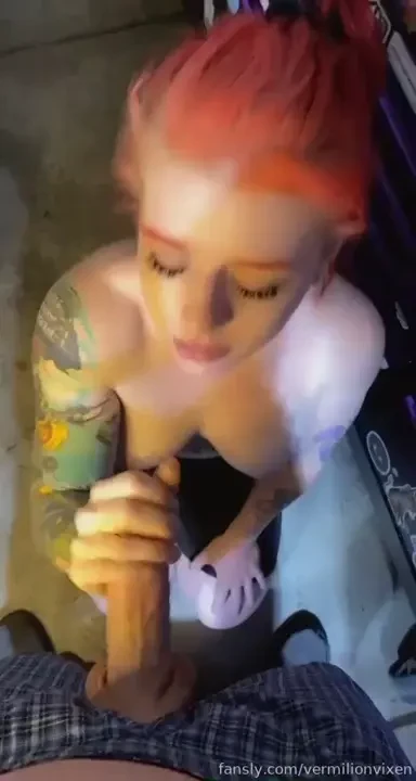 Finished organizing the garage and had a happy ending watch me gag on 