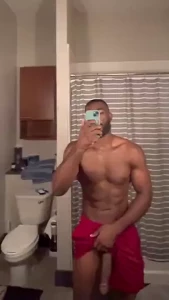 Nutted all over myself smh bigdickproblems