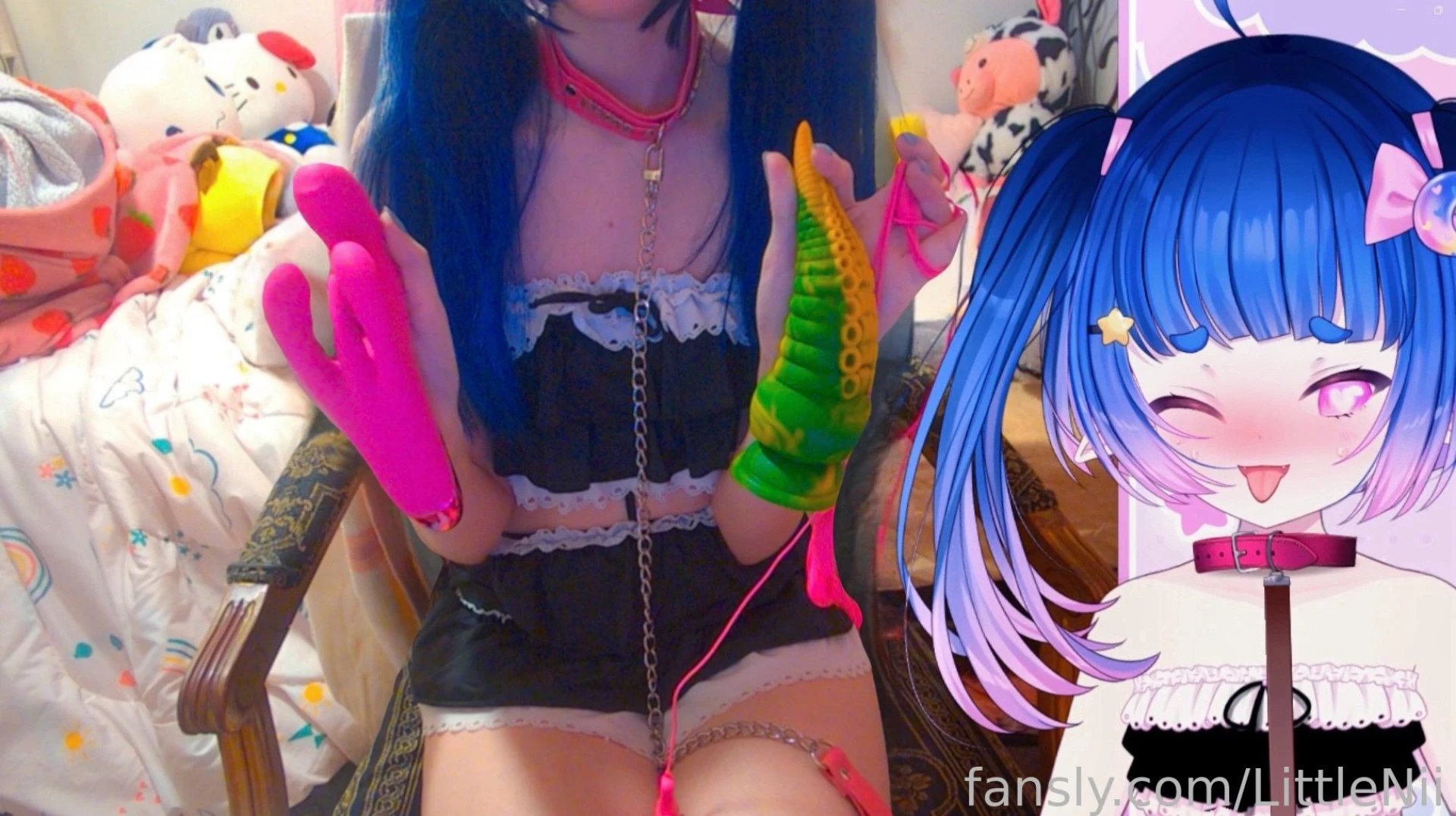 Fansly vod trying out some new big bad toys w the addition of lovense 