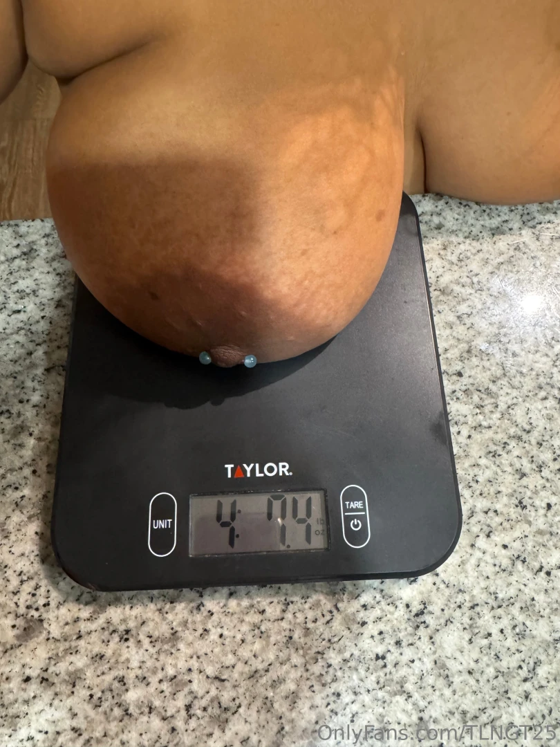 I m almost 9lbs of titties 