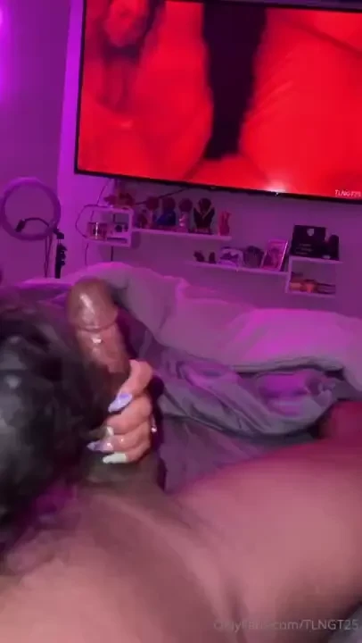 Full video getting a creampie while watching myself and 