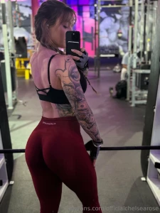 Working out on a saturday evening why the hell not