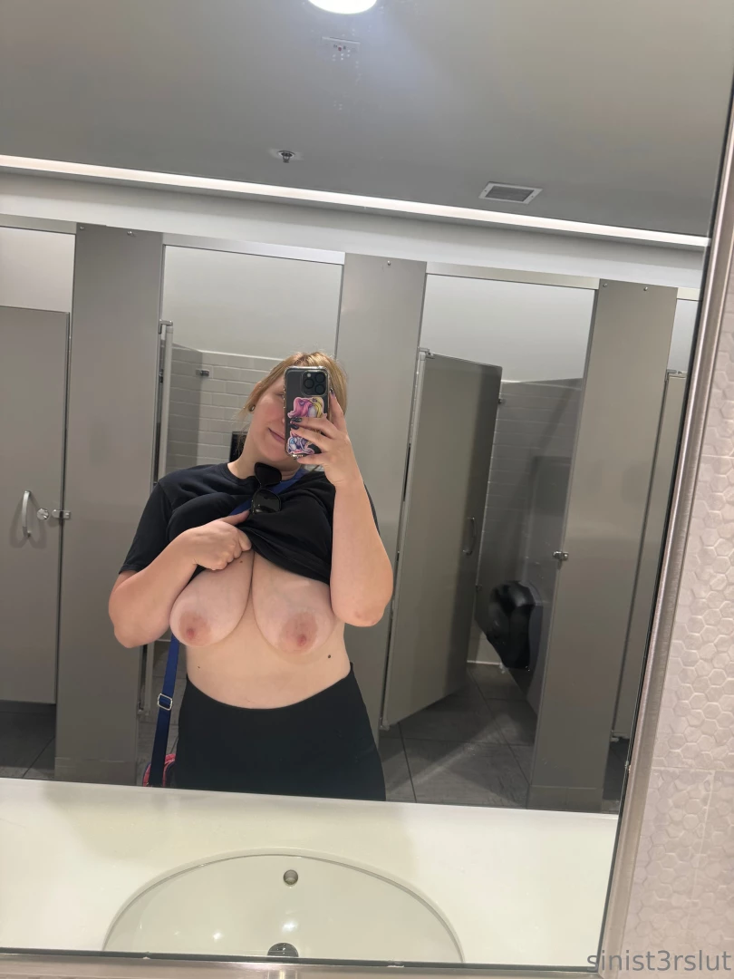 Titty selfie at macy s there was ppl in the stalls hopefully they didn part 1 