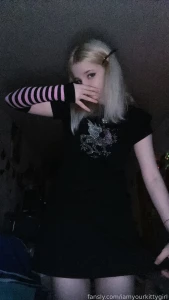 My new emo summer outfit sph goddess findom femdom socks feet