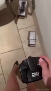 Would you like to see my strong legs crushing this shiny black police