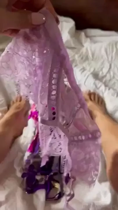 Unboxing i treated myself and you to some garter belts suspenders i do 