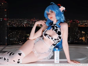 Your personal maid is preparing a relaxing bath say milk is good for part 1