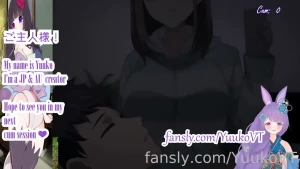 I m streaming rn we re watching some hot hot hottttt hentai vtuber