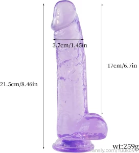 That purple dildo is huge btw its not going to fit so lets not stretch part 1