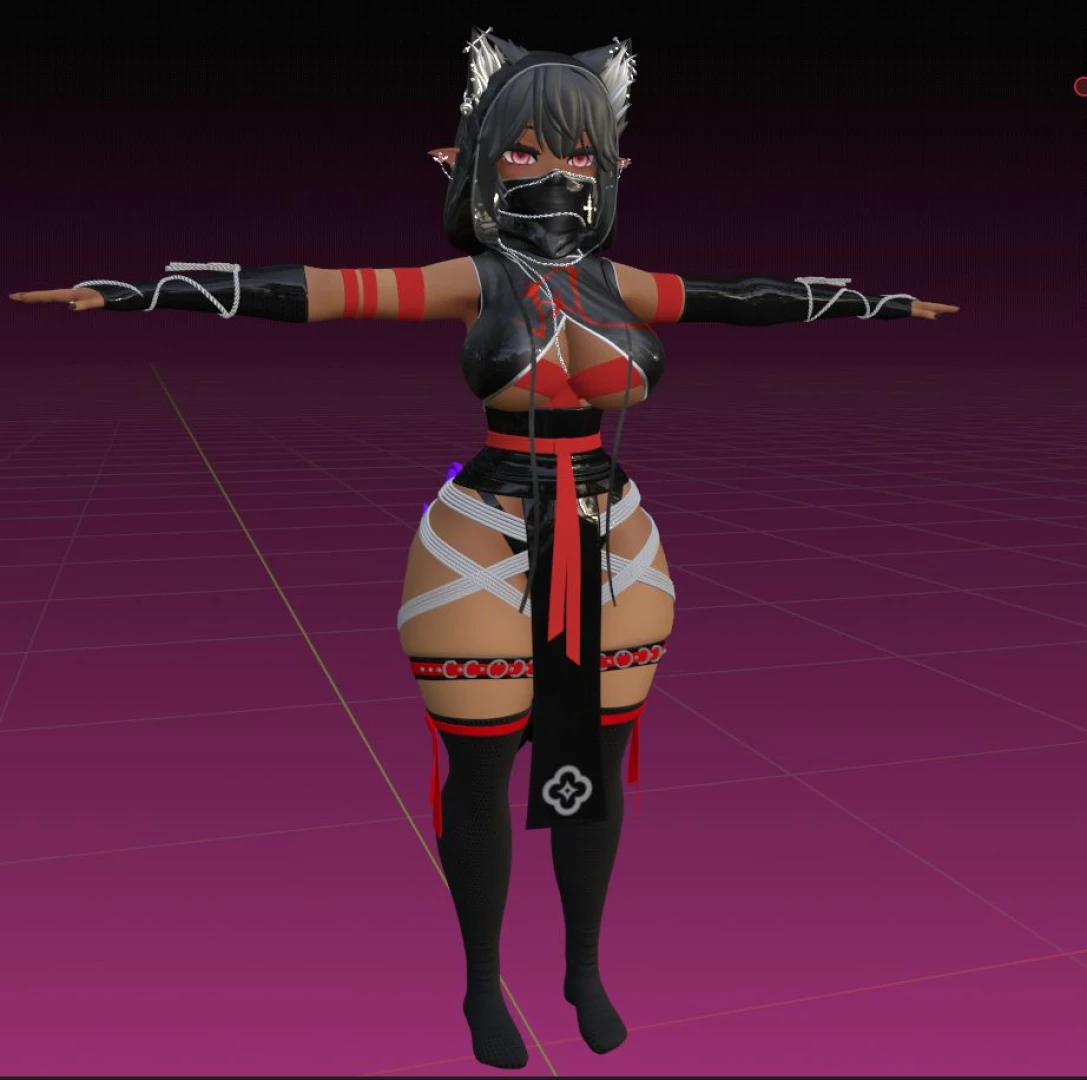 Sneak peak at my upcoming halloween model she will have a lot more 