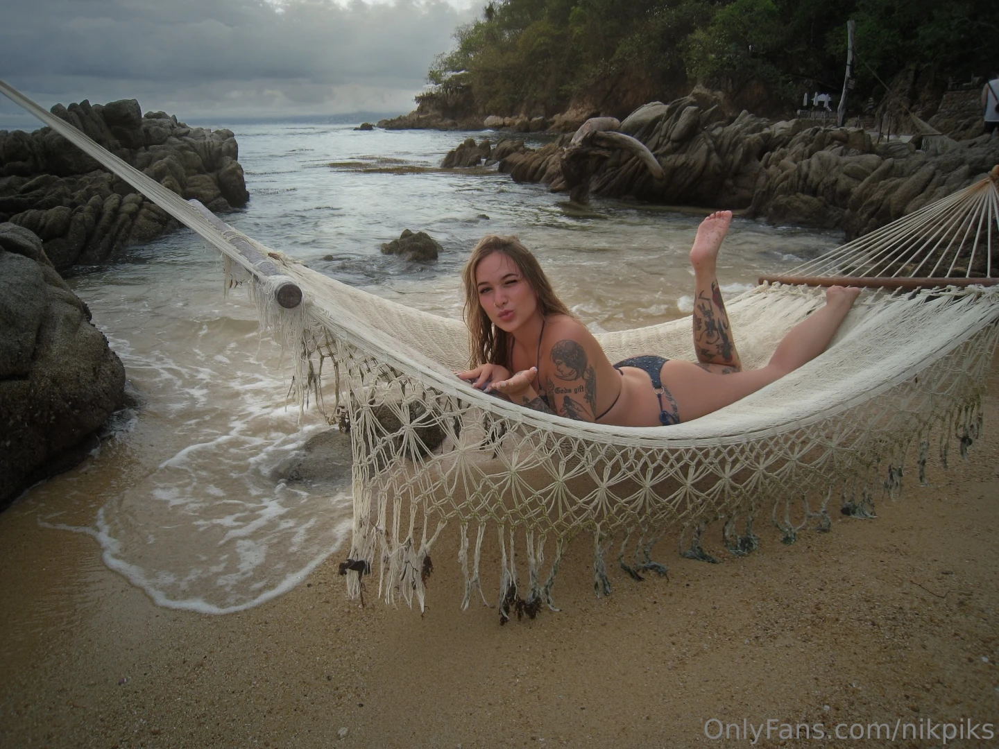 My kisses taste like fresh passion fruit and tito s 