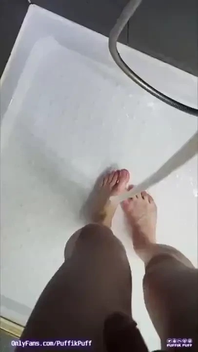 Taking a shower at the hotel after the trip and going to bed i really part 1 