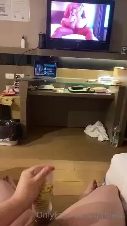 Quarantine hotel routine i ve already cum three times 