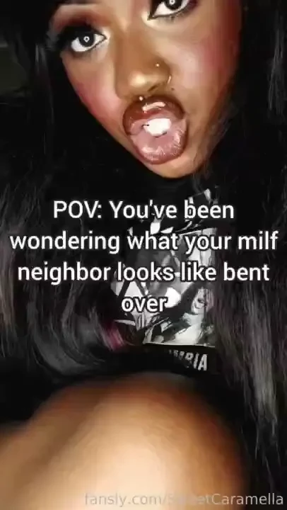 Did you see it fyp ebony ebonymilf milf flash mommy youngmilf youngmom 