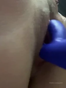Had to tease myself a bit the other night finally home after being