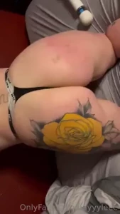 Hard spanking with a paddle always gets me going